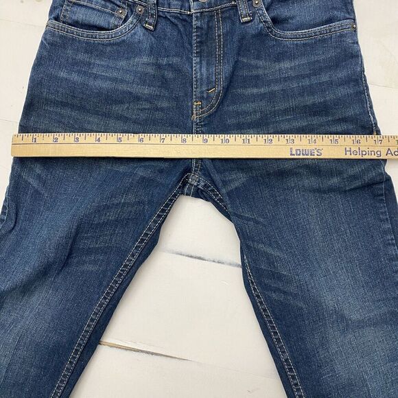 Levi’s Boys 502 Regular Taper Jeans Sz 12 REG 26 X 26 Adjustable Waist - Picture 11 of 16